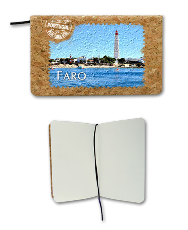Notepad in cork