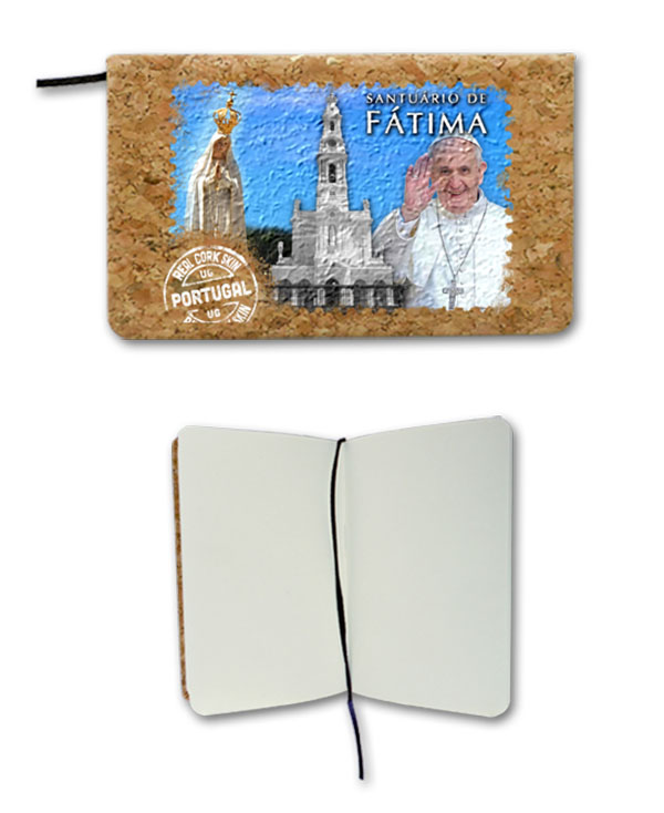 Notepad in cork