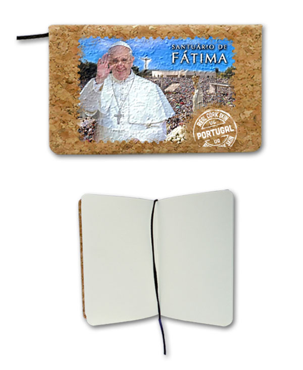 Notepad in cork