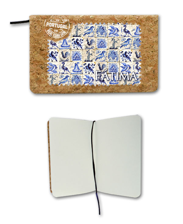 Notepad in cork