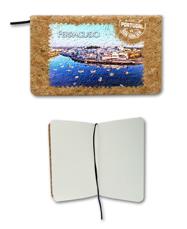 Notepad in cork