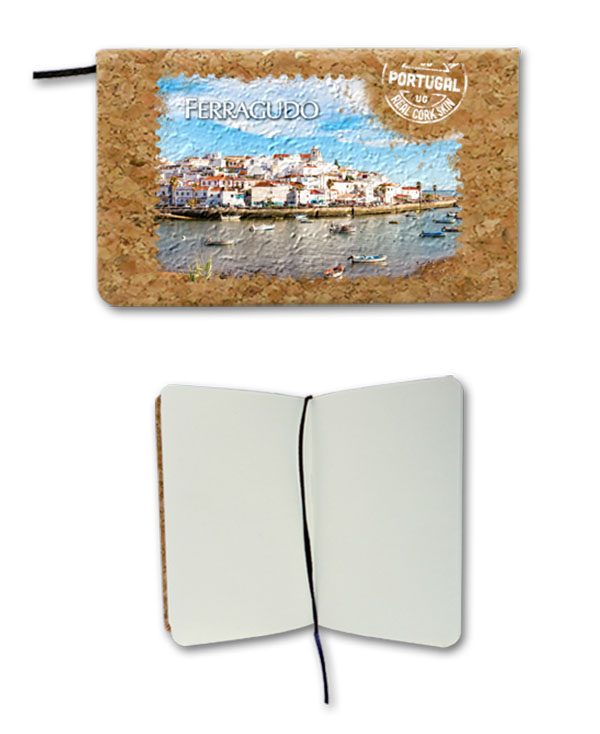 Notepad in cork