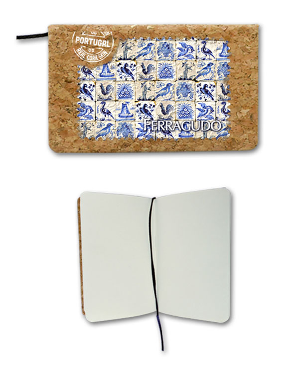 Notepad in cork