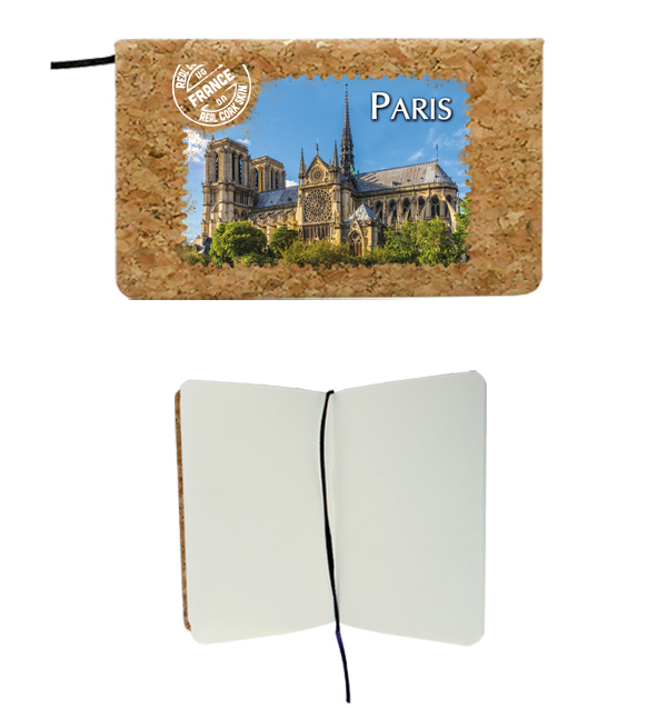 Notepad in cork