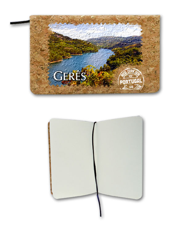 Notepad in cork