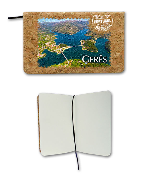 Notepad in cork