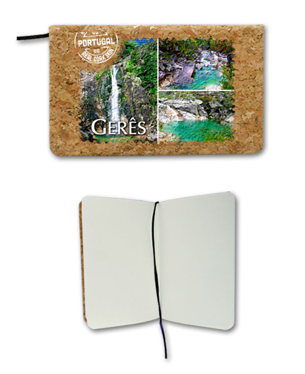 Notepad in cork