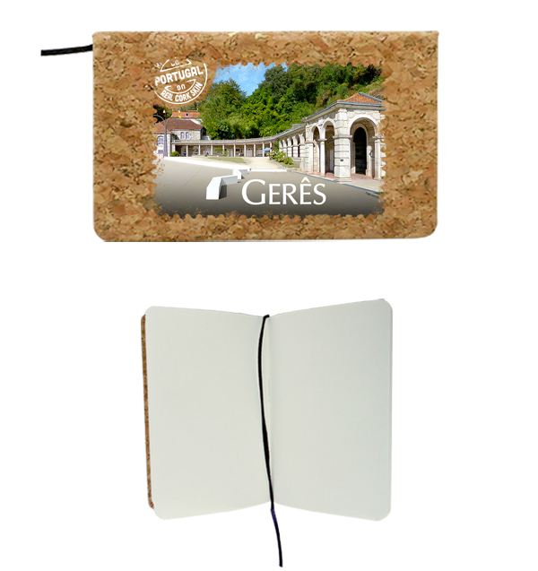 Notepad in cork