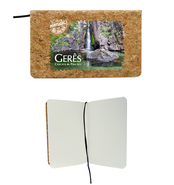 Notepad in cork
