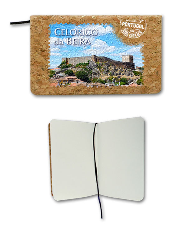Notepad in cork