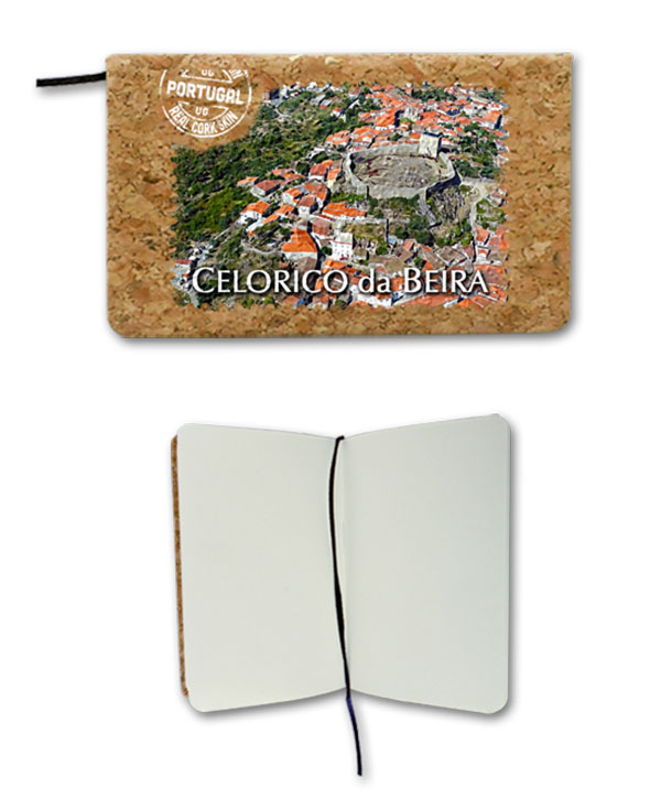 Notepad in cork