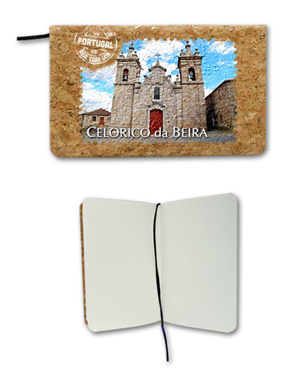 Notepad in cork