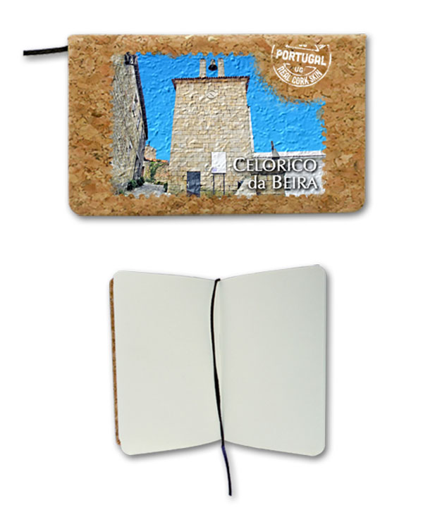 Notepad in cork