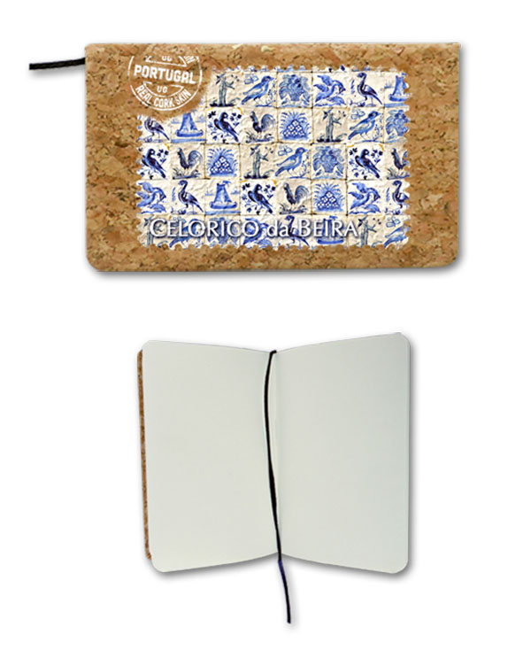 Notepad in cork