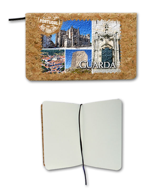 Notepad in cork