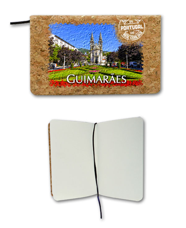 Notepad in cork
