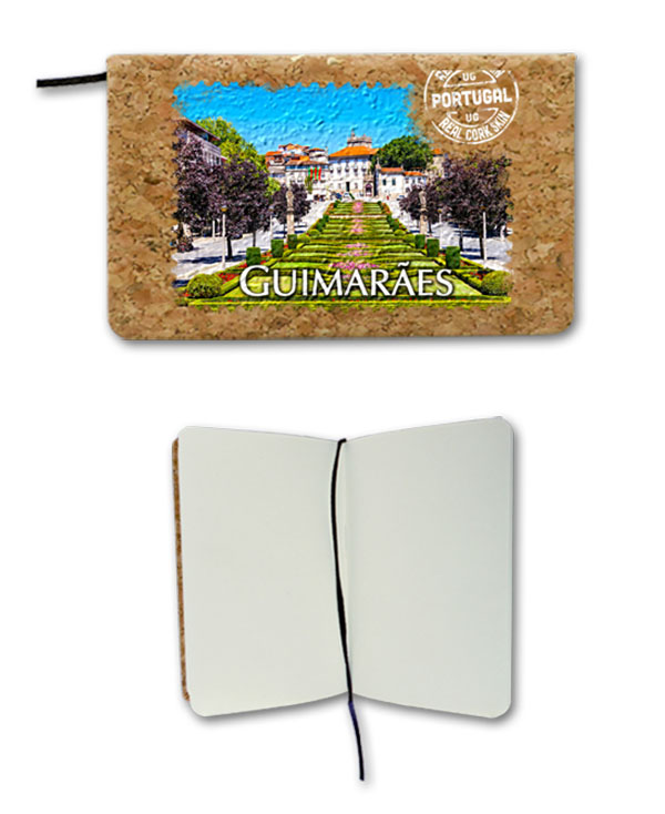 Notepad in cork