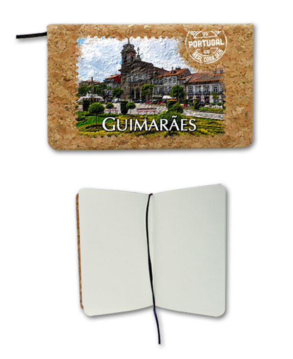 Notepad in cork