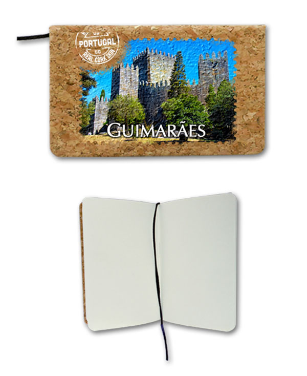 Notepad in cork