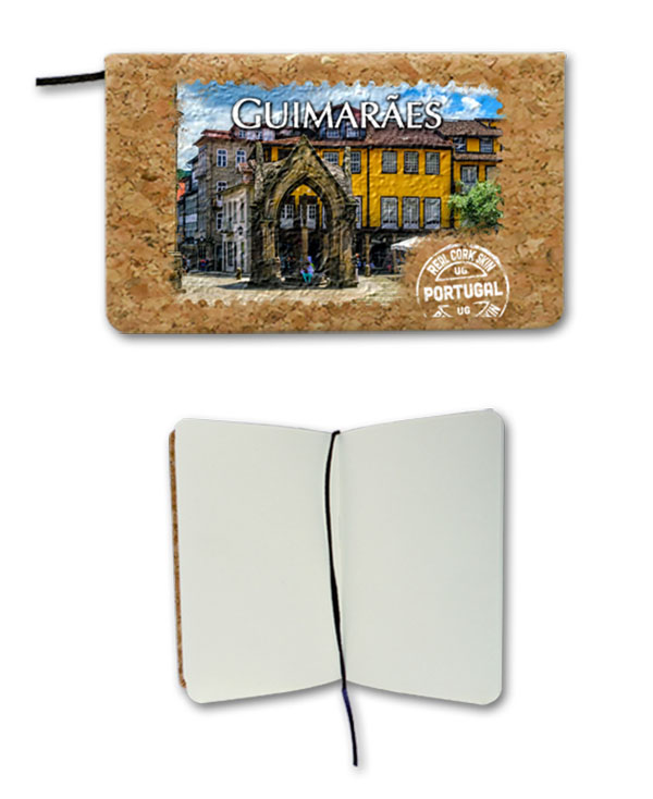 Notepad in cork