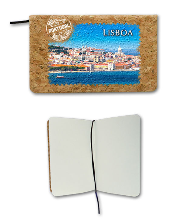 Notepad in cork