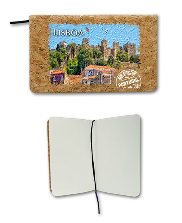 Notepad in cork