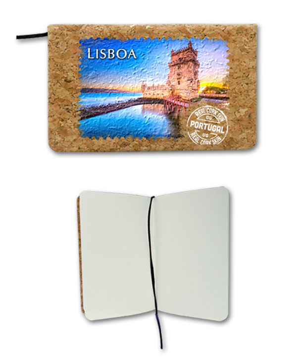 Notepad in cork