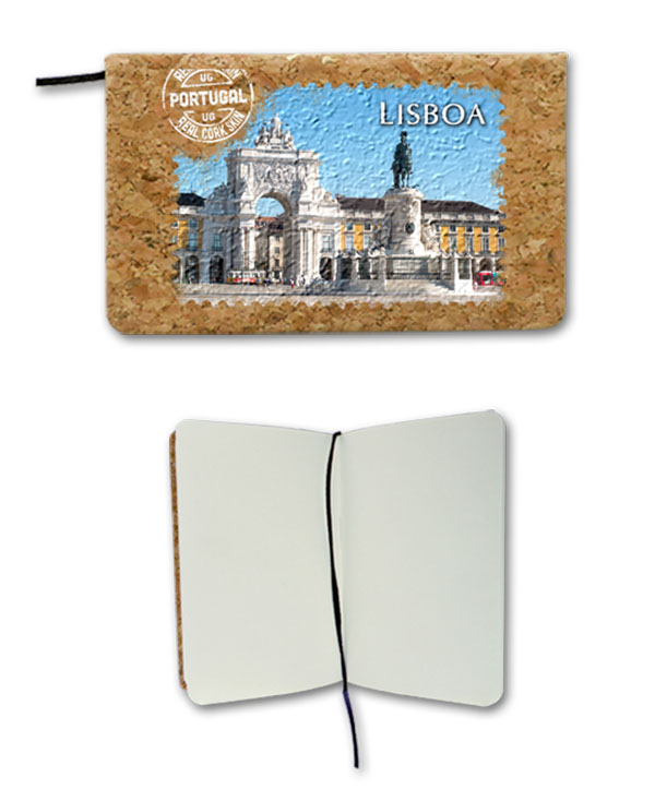 Notepad in cork
