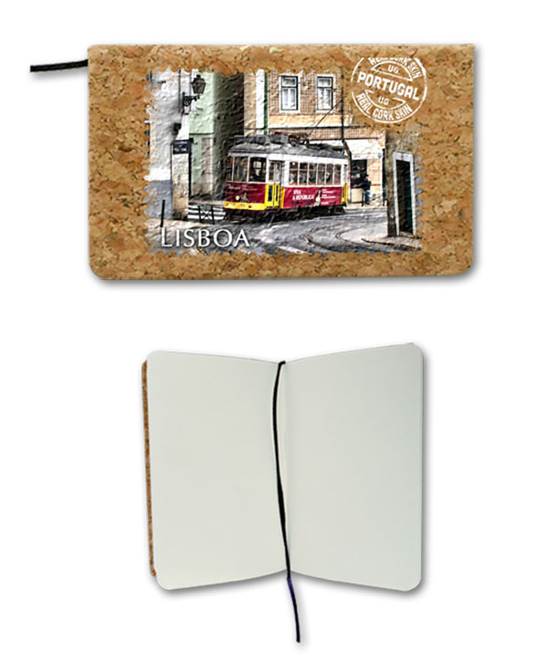 Notepad in cork