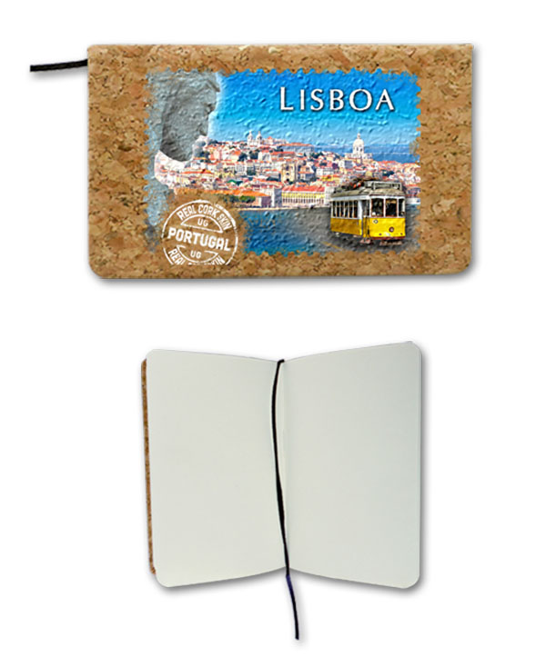 Notepad in cork