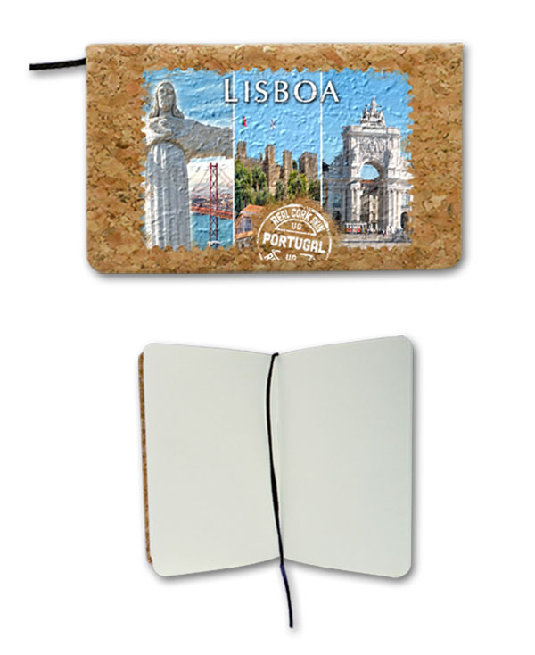 Notepad in cork