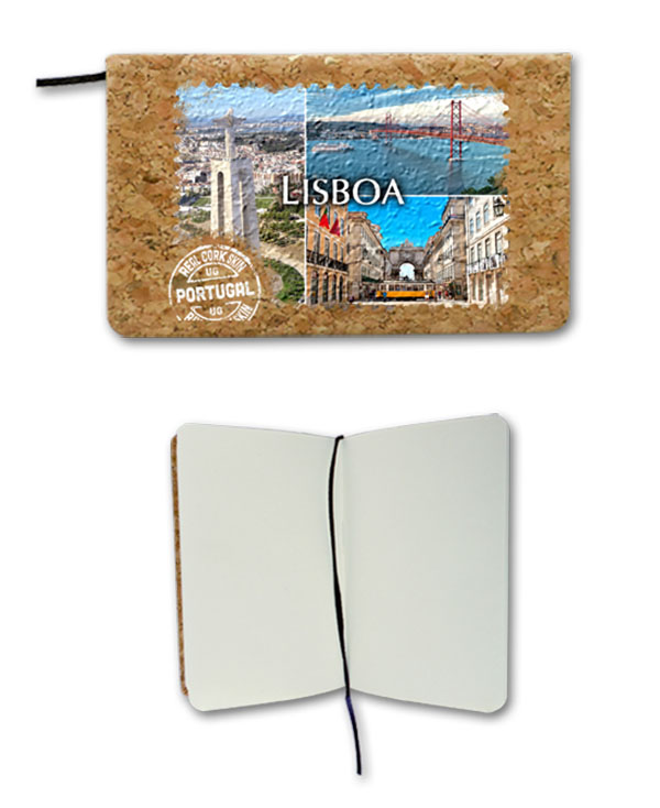 Notepad in cork