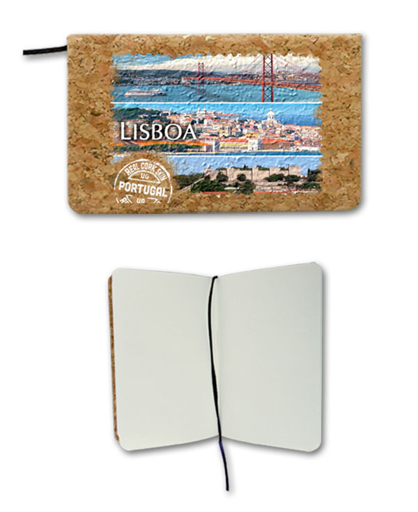Notepad in cork