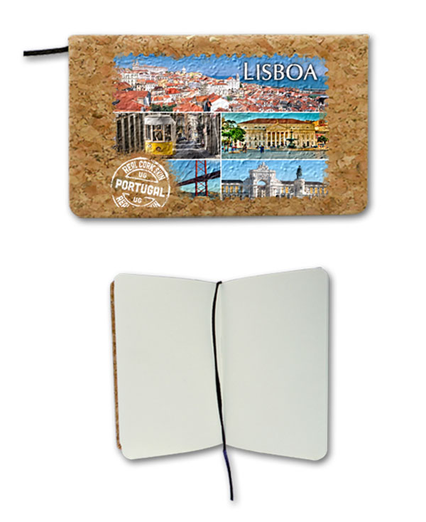 Notepad in cork