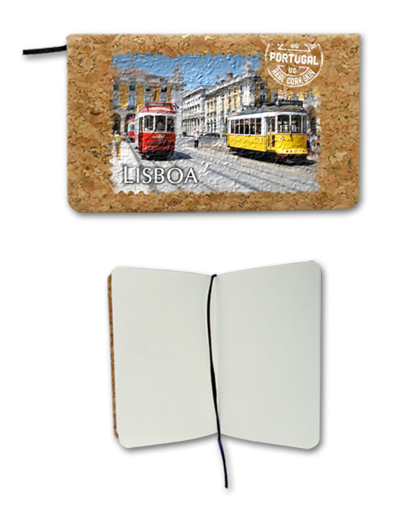 Notepad in cork