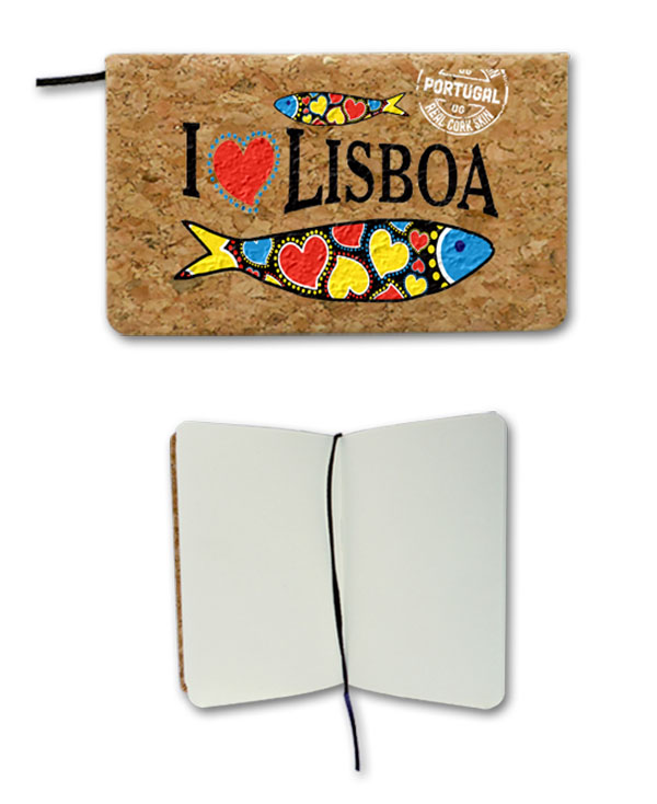 Notepad in cork