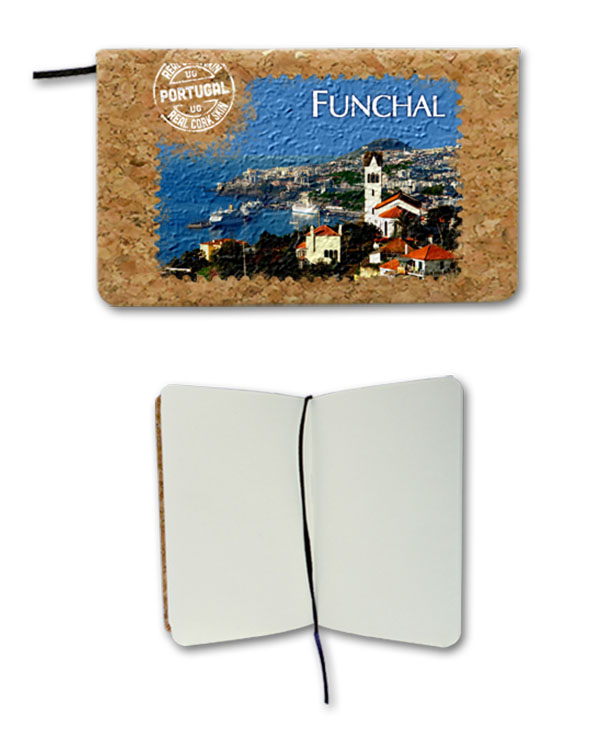 Notepad in cork