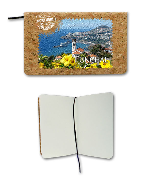 Notepad in cork