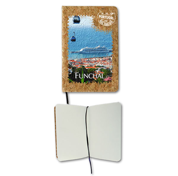 Notepad in cork