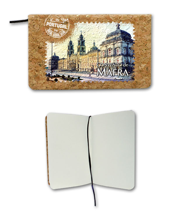 Notepad in cork