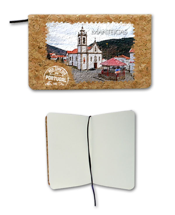 Notepad in cork
