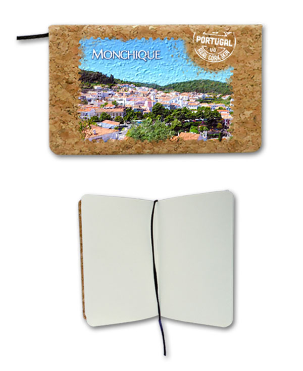 Notepad in cork