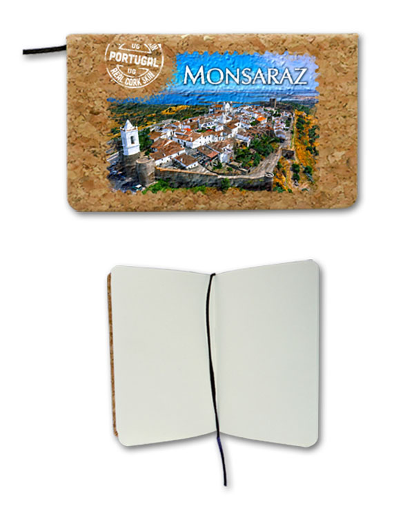 Notepad in cork