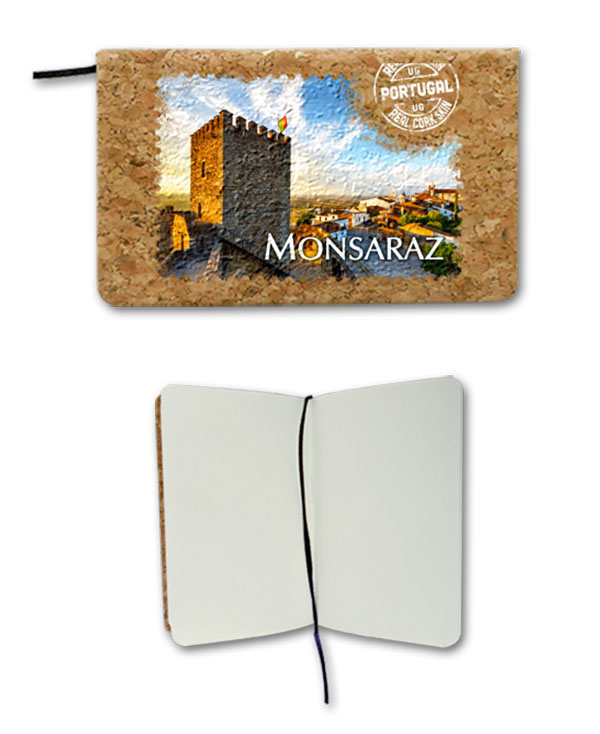 Notepad in cork