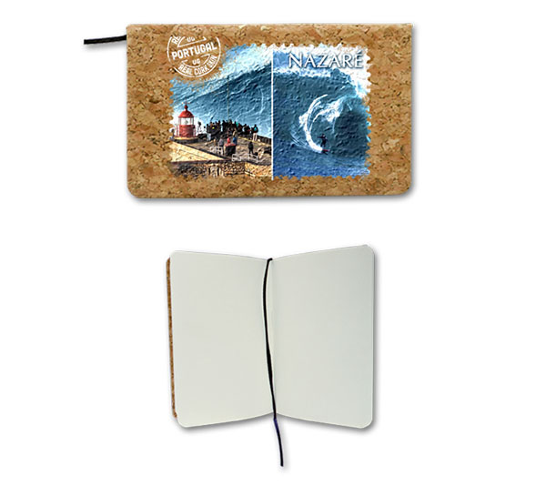 Notepad in cork