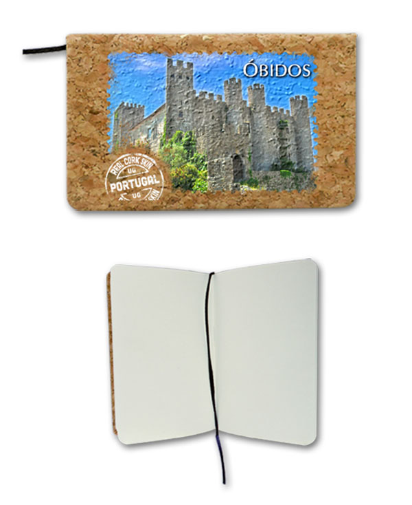 Notepad in cork