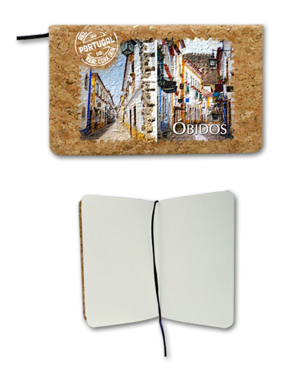 Notepad in cork