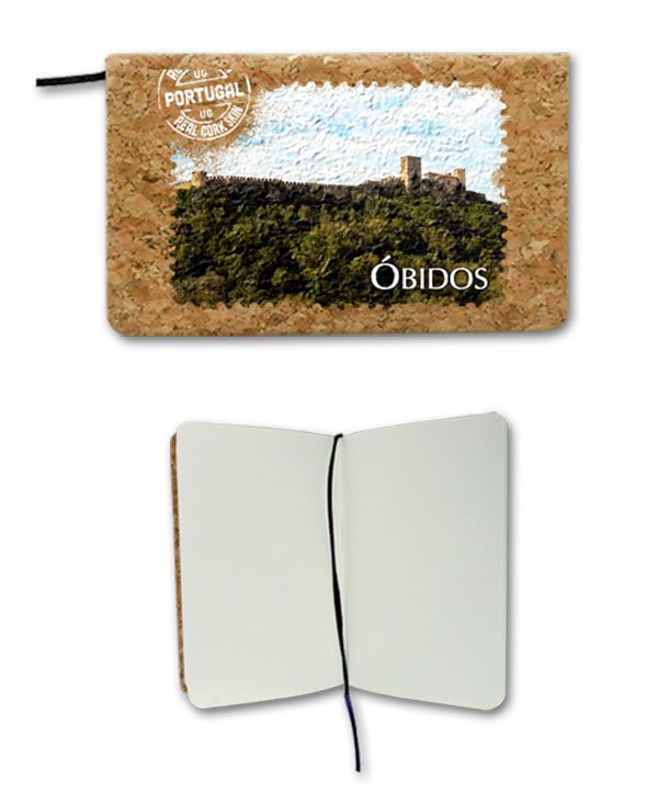 Notepad in cork