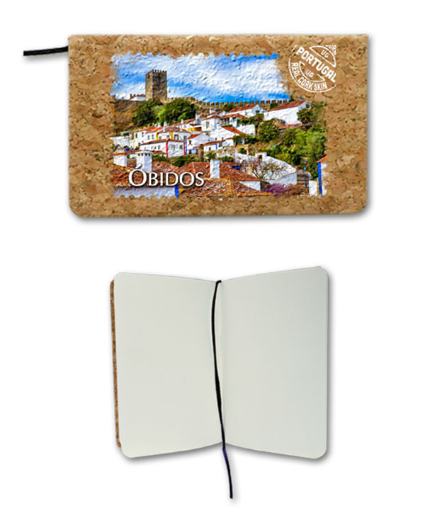 Notepad in cork