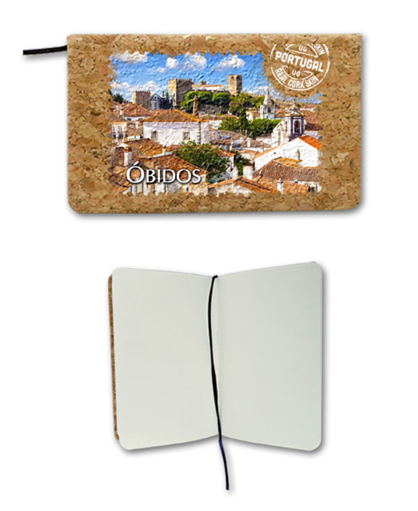 Notepad in cork